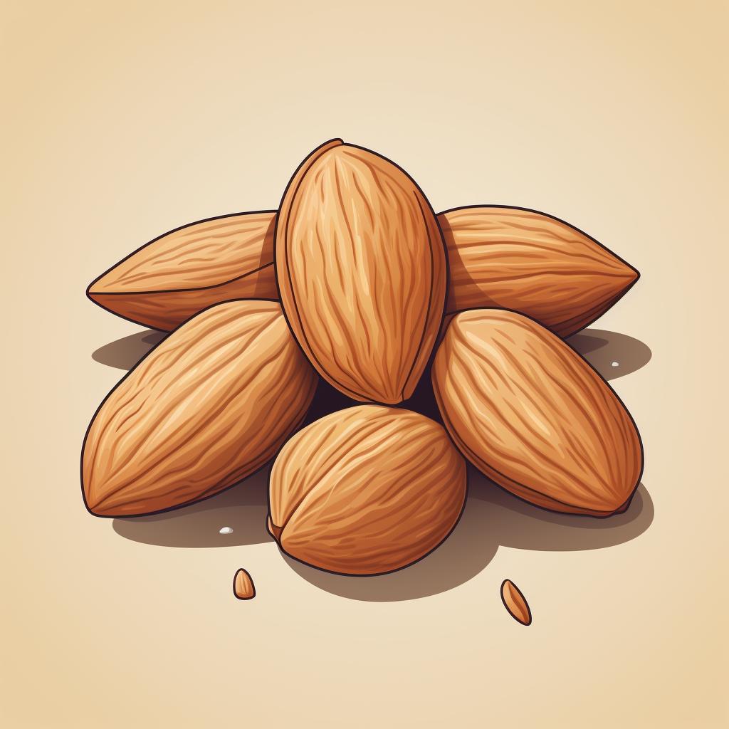 Maintaining the almond shape by regular filing